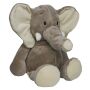 plush elephant Nils - stone