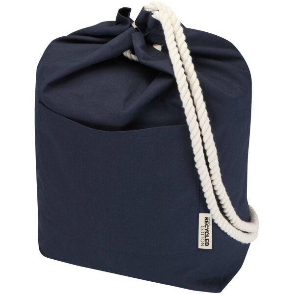 Florida 270 g/m² GRS gerecyclede sailor duffel bag 15 l - Marineblauw Florida 270 g/m² GRS gerecyclede sailor duffel bag 15 l - Marineblauw