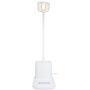 Bright bureaulamp en organizer met draadloze oplader - Wit
