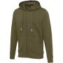 Arora heren hoodie met ritssluiting - Forest Green2 - XS