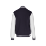 College jacket unisex Navy / White 3XL