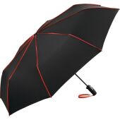 AOC oversize pocket umbrella FARE® Seam black-red