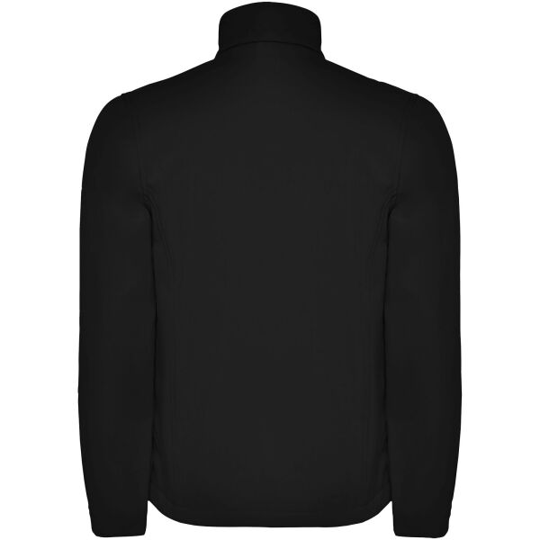 Antartida men's softshell jacket - Solid black - 3XL