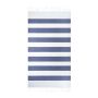 Hamam Marine Towel, 100% cotton, 100 x 180 cm. Navy/Light Blue