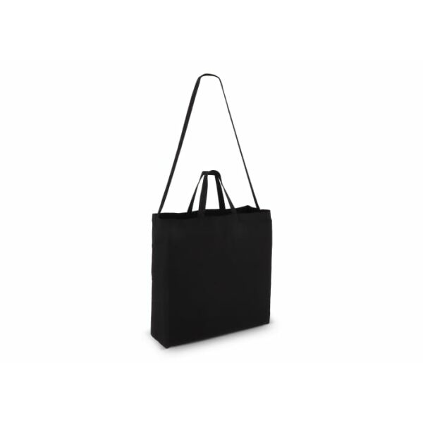 Katoen Tote OEKO-TEX® 40 x 13 x 44cm 220g/m² - Zwart Katoen Tote OEKO-TEX® 40 x 13 x 44cm 220g/m² - Zwart