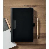 PROFILE5 - A5 portfolio met notitieblok - Zwart