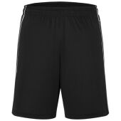 Basic Team Shorts black/white XXL