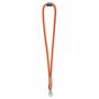 Polyester koord-keycord met bamboe plaatje