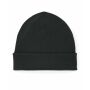 Rib Beanie 2.0 - De ribgebreide muts - Black (OS)