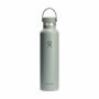 Hydro Flask Standard Mouth 710 ml thermosfles - groen/grijs