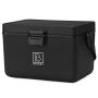 Brisby Koelbox - Frigobox - Coolbox - Auto - Lichtgewicht - Broodtrommel - 12L - 2 Gratis koelelementen van 450ml per stuk - Incl. Dividers Snijplanken - Bieropener - Flesopener - Max. 40 uur isolatie - Zwart