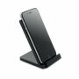 WIRESTAND - Draadloze bamboe oplaadstation - Zwart