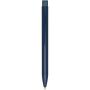 Beatriz balpen van gerecycled messing (blauwe inkt) - Blauw