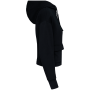 Ecologische sweatvest met capuchon French Terry Black XS Ecologische sweatvest met capuchon French Terry Black XS