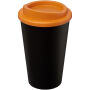 Americano® geïsoleerde beker van 350 ml - Oranje/Zwart
