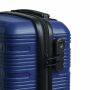 YORK - Trolley cabin suitcase blue