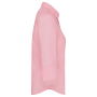 Overhemd in onderhoudsvriendelijk polykatoen-popeline 3/4-mouwen dames Pale Pink S