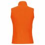 Bodywarmer van microfleece dames orange M