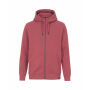Cottover Gots Key FZ Hood man dusty red 4XL