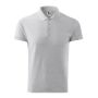Polo Shirt men's Cotton ash melange S