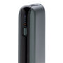 10.000 mAh powerbank met 10W draadloos snelladen met PD, grijs