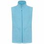 Bodywarmer van microfleece heren cloudy blue heather 5XL