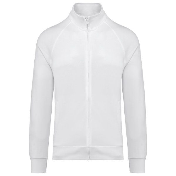 Katoenen sweatvest met raglanmouwen
