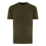 IQONIQ Brett gerecycled katoen t-shirt, khaki (S) IQONIQ Brett gerecycled katoen t-shirt, khaki (S)