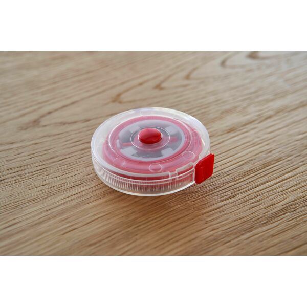 Plastic oprolbare meetlint Theo zwart Plastic oprolbare meetlint Theo zwart