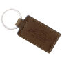 Sleutelhanger P02016, Leder, Bruin