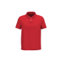 Ecologische herenpolo in piquétricot Poppy Red XXL