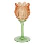 JENS Living Theelichthouder Tulp Oranje Large