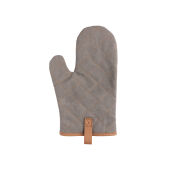 Deluxe canvas ovenhandschoen, grijs