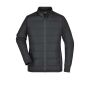 Ladies' Hybrid Sweat Jacket black S