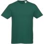 Heros heren t-shirt met korte mouwen - Bosgroen - XXL