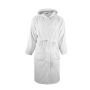 Bathrobe Hooded White, 2XL/3XL, 420 gr/m²