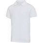 Beryl 220 g/m² unisex OCS gecertificeerde organische gerecyclede polo met korte mouwen - Wit - XS Beryl 220 g/m² unisex OCS gecertificeerde organische gerecyclede polo met korte mouwen - Wit - XS