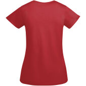 Breda biologisch katoenen dames T-shirt met korte mouwen - Rood - 3XL Breda biologisch katoenen dames T-shirt met korte mouwen - Rood - 3XL