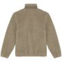 Ecologisch uniseks sherpa jasje wet sand / driftwood 3XL