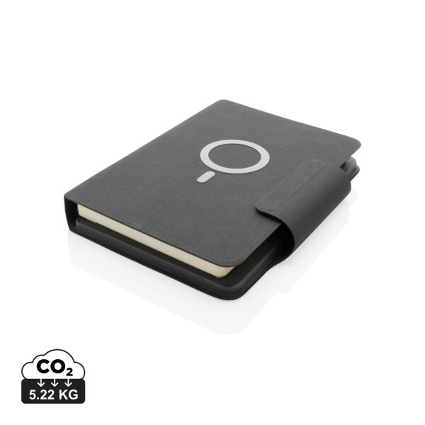 Artic Magnetic 10W draadloos oplaadbaar A5-notitieboek Artic Magnetic 10W draadloos oplaadbaar A5-notitieboek