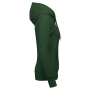 Ecologische damessweater met capuchon Forest Green XS