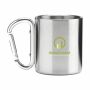 Carabiner RCS Outdoor Mug 220 ml mok - zilver