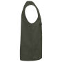 Bodywarmer polykatoen multizakken Dark Khaki XS