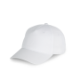 Recycled cotton cap - 5 panels White One Size