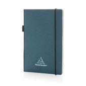 A5 deluxe kraft hardcover notitieboek, blauw