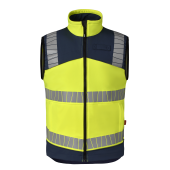 fluo geel/indigo blauw