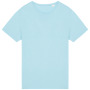 Afgewassen uniseks T-shirt korte mouwen Washed Sea Water L
