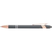 Nanna balpen met roségouden afwerking (blauwe inkt) - Twilight Grey