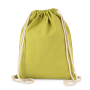 Rugzak met dikke koordjes Burnt Lime One Size