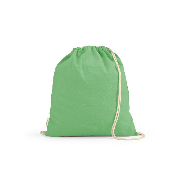 Gerecycled katoenen eco gymtas Lhotse | 140 g/m² | 41×37 cm | Koord rugzak | Lichtgroen Gerecycled katoenen eco gymtas Lhotse | 140 g/m² | 41×37 cm | Koord rugzak | Lichtgroen